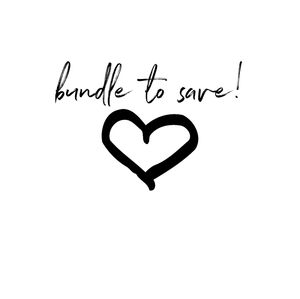 Bundle to save!